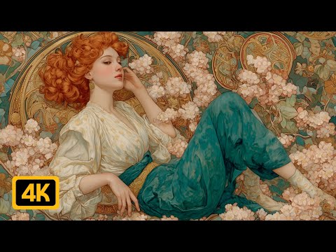 Visual Poems | Art Nouveau | The Shape [AI Music Video]