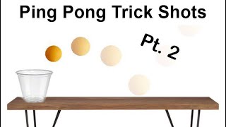|Ping Pong Trickshots Pt. 2| - NITS