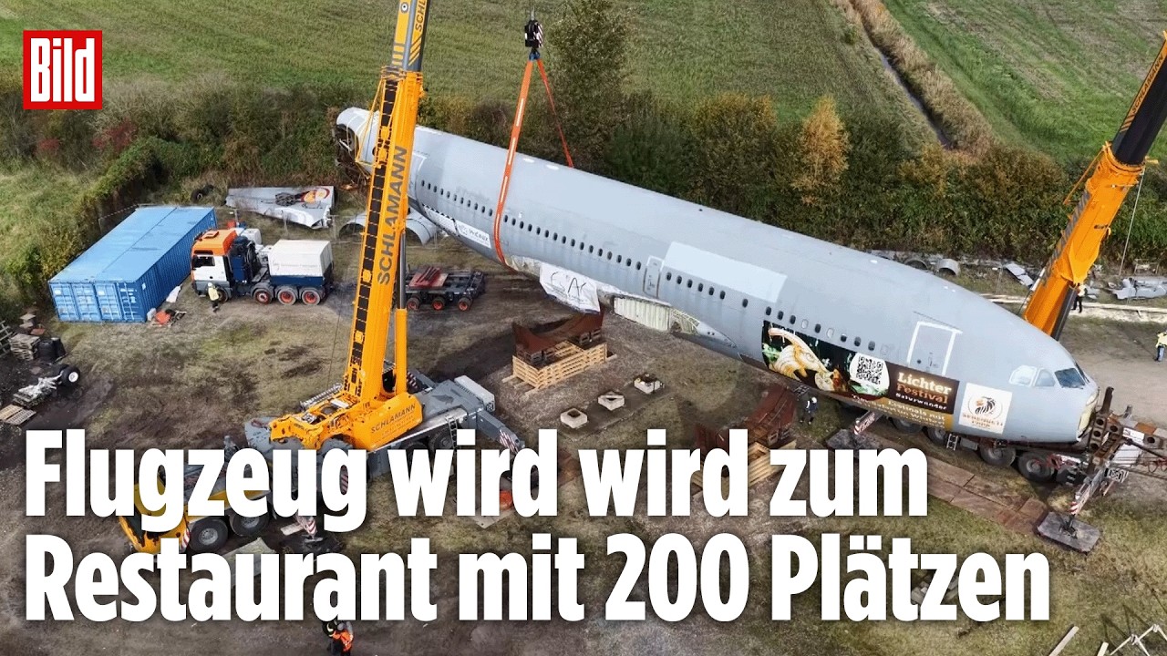 Bundeswehr-Airbus wird zum Restaurant: Spektakuläres Projekt