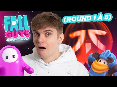 RHOBALAS : FALLGUYS | LE SPECTACLE D'HORREUR FNATIC - ROUND 1 A 5