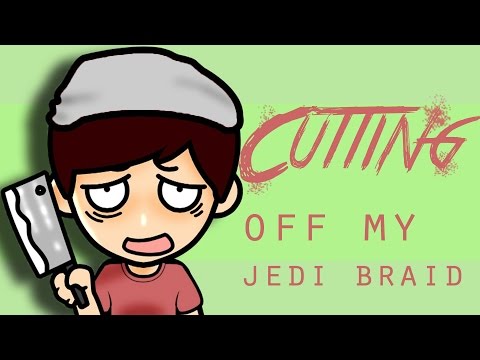 Cutting off my Jedi Padawan Braid | SVLogs