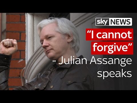 Julian Assange: 'I cannot forgive terrible injustice'