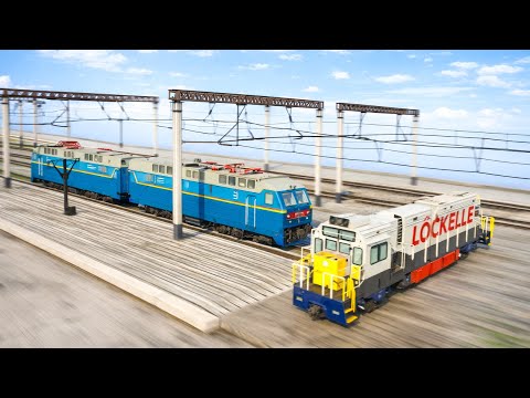 Locomotive Train vs Obstacles | Teardown Physics