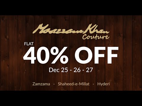 Moazzam Khan Flat 40% (10s)