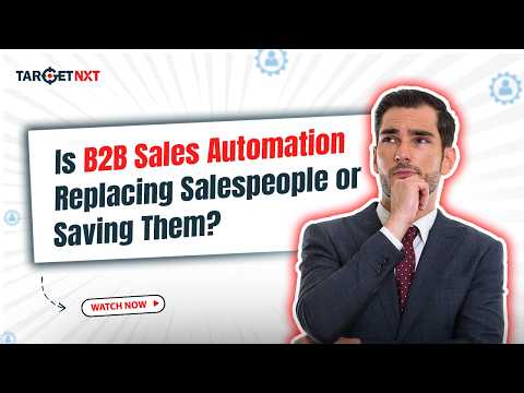 Is B2B Sales Automation Replacing Professionals?