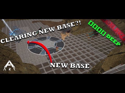 CLEARING NEW BASE LOCATION[][][][] 3 Man PvP Servers - Ark: Survival Evolved MTS