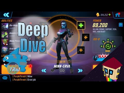 Minn-Erva Ability Deep Dive - Marvel Strike Force