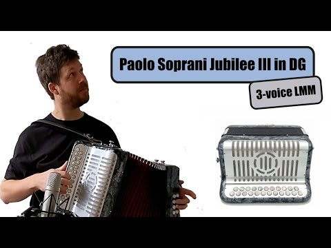 For sale: Paolo Soprani Jubilee III - DG - Mac Namara's - Accordion Doctor