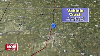 Ohio State Highway Patrol investigating commercial crash in Hancock County