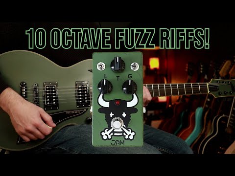 10 Octave Fuzz Riffs! | Jam Pedals Octaurus Pedal Demo