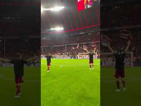 Kimmich & Goretzka singing 'Forever Number One'! 🏆  #MiaSanMeister