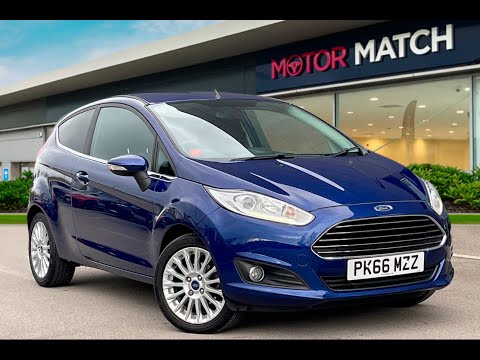 Approved Used Ford Fiesta Zetec 1.25 in Blue - PK66MZZ - Motor Match Crewe