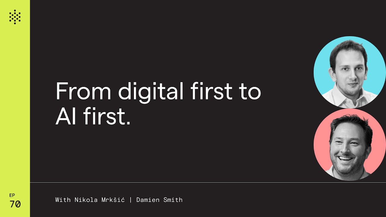The journey from digital first to AI first