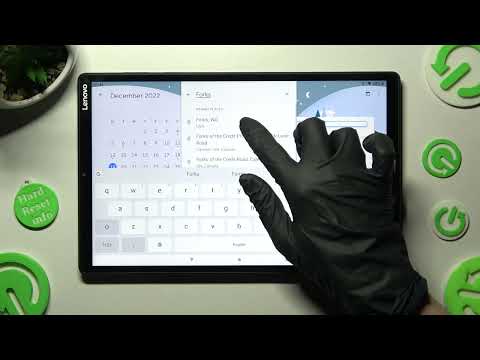 Lenovo TAB M10+ - How to Add Event to Calendar | Set Up Calendar Reminder