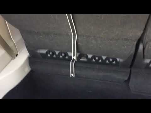 2017 Chrysler Pacifica Husky Liners WeatherBeater Floor Mat Minivan before and after install