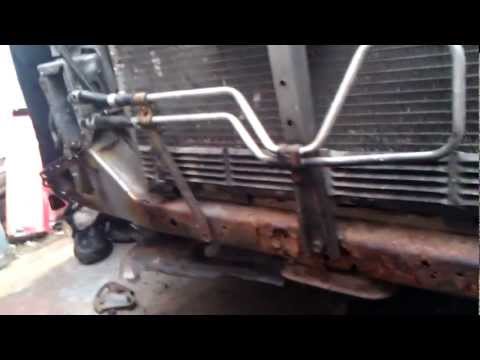 nissan maxima lower radiator support project