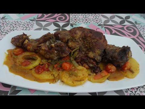 PALETILLA DE CORDERO AL HORNO