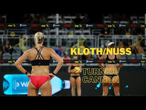 Kloth/Nuss vs. Cannon/Turner 2021 AVP Atlanta Open