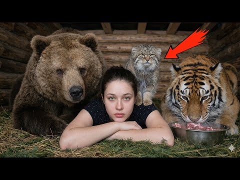 This girl rescued three crying cubs…Five years later, they hugged her back. 😱🔥