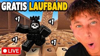 🔴 GRATIS LAUFBAND JETZT LIVE! DU KANNST MITMACHEN! DANACH STEAL AN EGG