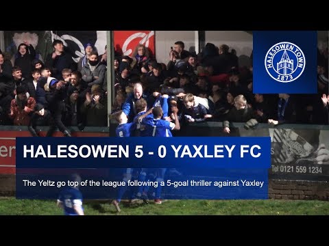 Halesowen Town 5 - 0 Yaxley FC | Southern League Division One Central