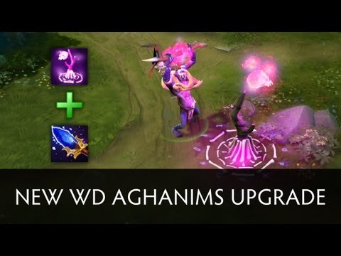 Dota 2 New Witch Doctor Aghanims Upgrade (Side by side comparison)
