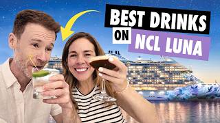 We Tried EVERY Bar on NCL Luna 🍹 (Best Drinks!)