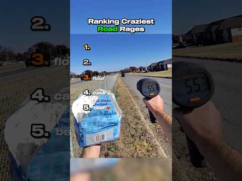 Ranking Craziest ROAD Rages 😳🚗 #roadrage #funny