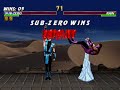 Mortal Kombat Trilogy PS1 Classic Sub Zero Playthrough