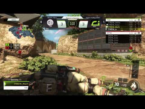 3/23 NA Pro Division Team SoloMid vs OpTic Gaming - Call of Duty® World League