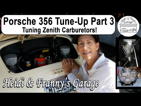 Porsche 356 Tune-up Part 3: Tuning Zenith Carburetors!