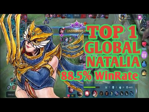 Natalia Midnight Raven Perfect Gameplay | Former Top 1 Global Natalia by Kimp0y ~MLBB~