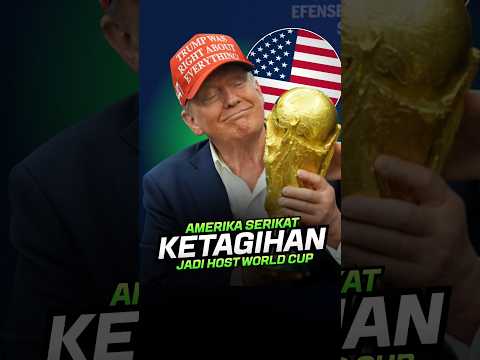 AMERIKA LAHI? Amerika Mau Jadi Tuan Rumah Tunggal Piala Dunia 2038?! 🇺🇸⚽