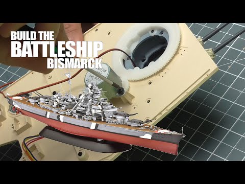 Bau des Schlachtschiffs Bismarck - Teil 55 - Motor für den zweiten Geschützturm