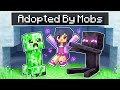 Adopted By MOBS In Minecraft! DEFAULT Thumbnail