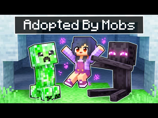 Adopted By MOBS In Minecraft! SDDEFAULT Thumbnail