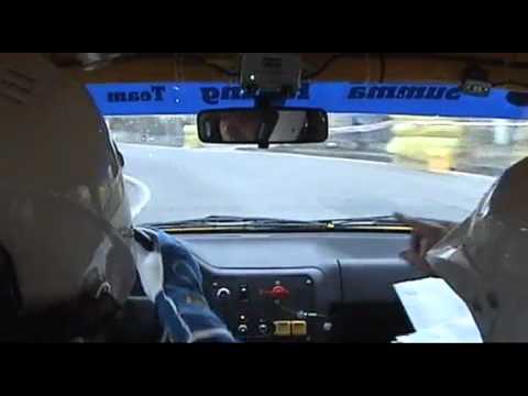 Cameracrash Guglielmi Perrone Peugeot 106 R FA5 1ª COPPA LIBURNA RONDE ASFALTO 2012