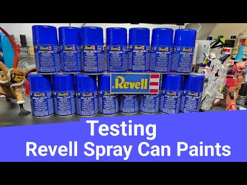 Testing Revell Spray Can Paints