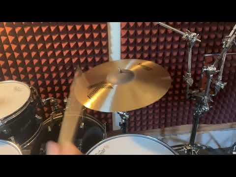 Zildjian K Sweet 18" Crash 1270g w/ video demo of actual cymbal for sale image 2