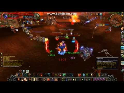 85 Fury Warrior PvP Demon Soul vs. Enhancement shaman