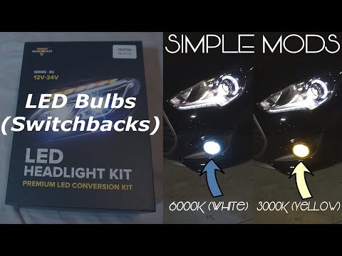 LED Switchback Fog Lights (Audio Fixed) - Simple Mods