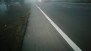 preview picture of video 'Dalkhola to siliguri bycycling...'
