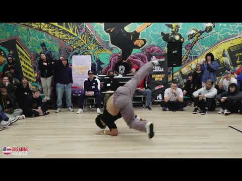 Trunkz Vs MN Joe- B-Boy Semis - Midwest Open - Breaking For Gold USA