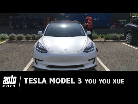 Tesla Model 3 revue de détail Auto-Moto.com