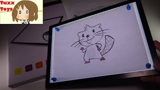 A4 Light Pad for Drawing-Tracing Light Box with 4 Magnets,Professional 8mm Thin Light Table
