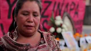 preview picture of video 'Mensaje de apoyo a #Ayotzinapa y testimonio de familiar de desaparecidos en #Cherán, Michoacán'