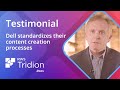 Dell Standardize Their Content Creation Processes With Tridion Docs