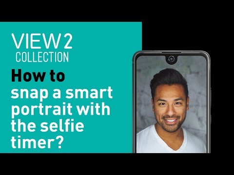 Wiko View2 collection tutorial - How to snap a smart portrait with the selfie timer?