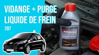 Youtube thumbnail of video "Purger le liquide de frein Peugeot 207 🚗"