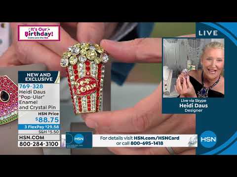 HSN | Heidi Daus Jewelry Designs Celebration 07.06.2021 - 08 PM